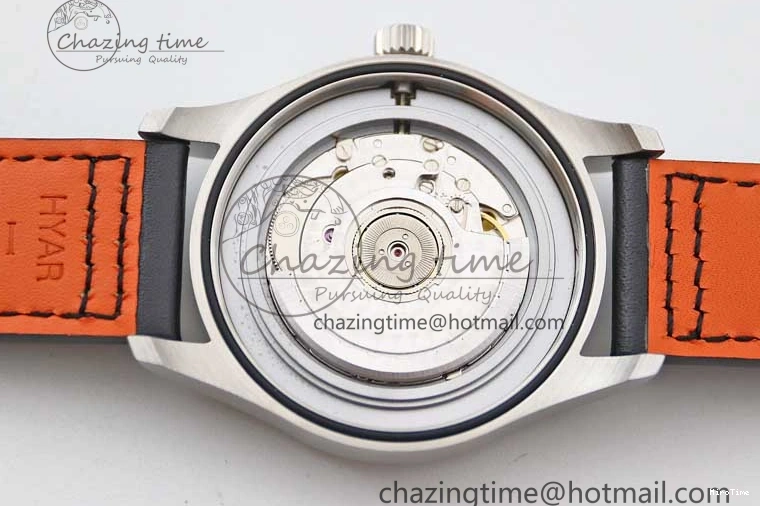 MIROTIME 0131 UrbanStyle Mark XVIII IW327012 SS M+F 1:1 Best Edition White Dial on Black Leather Strap A 7054